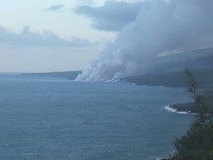 Eruption in Reunion