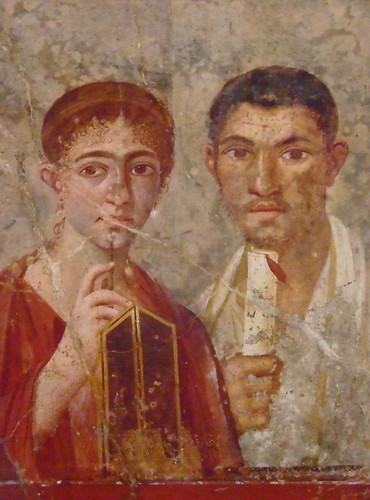 Frescoes from the Villa di Guilia Felice in Pompeii Roman 1st century CE (13)
