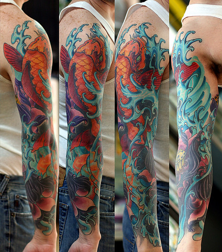 Cover up your full arm or leg tattoo with an Ink Armor full sleeve