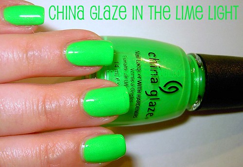 China Glaze In the Lime Light