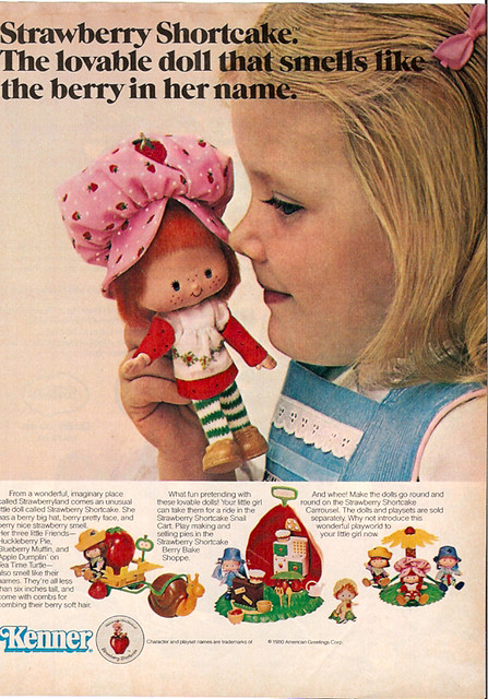 1980 Kenner Strawberry Shortcakes Magazine Ad