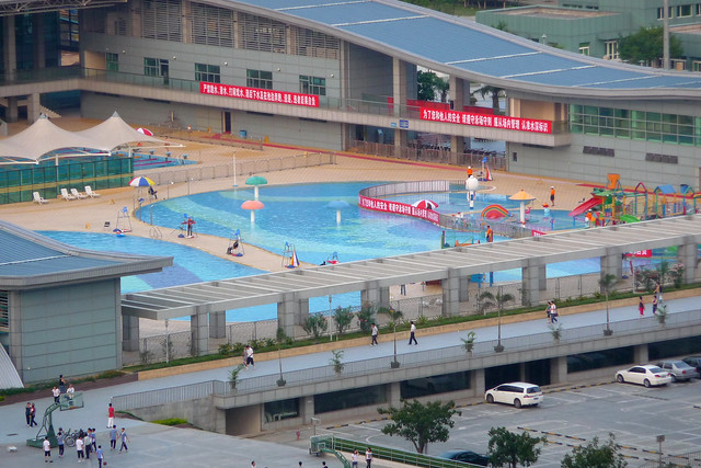 Shenzhen bao'an Ti Yu Guan sports cernter swimming pool