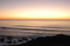 Surfers memorial, Bodhisattva Beach, Pillar Point, California, USA
