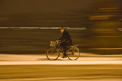 Snowstorm Dapper - Cycling in Winter in Copenhagen