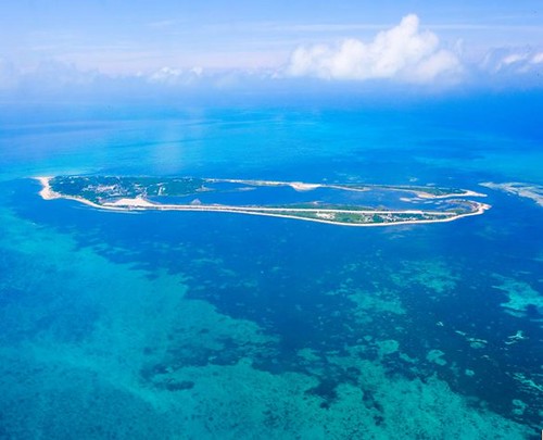得天獨厚的東沙環礁。海洋國家公園管理處提供。