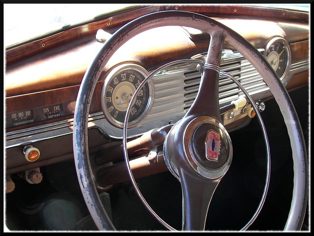 Beautiful interior of a 1947 Chevy Fleetmaster The interior and exterior