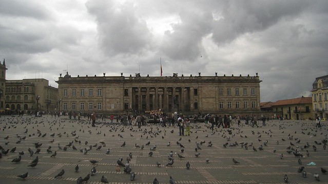 Plaza Bolivar in Bogota