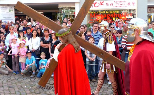 Jesus mit Kreuz by Ginas Pics