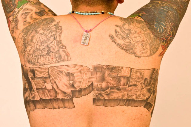 Aztec Tattoo michael cruz Trial by Ink tattoos