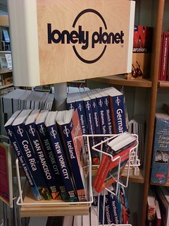 Lonely Planet rack