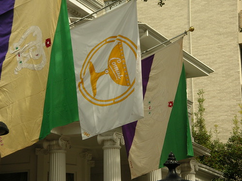 Comus and Rex Flags