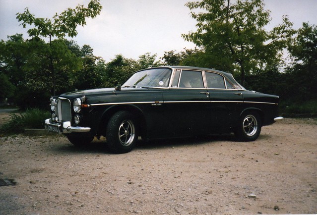 A fantastic Rover P5b coupe seen at Styal Mill sometime in the'90's