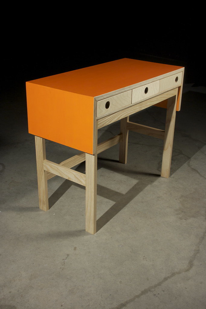 Orange desk