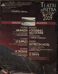 Morgantina -Teatri  di pietra 2009