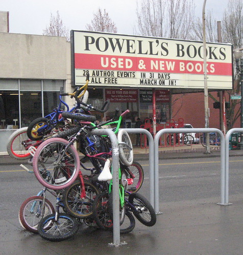 Zoobomb Pile + Powell's Books
