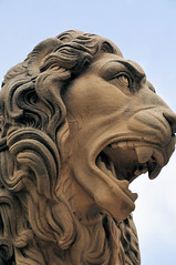 Lions, Tigers and Eagles Statues