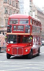 Londons last working Routemaster buses