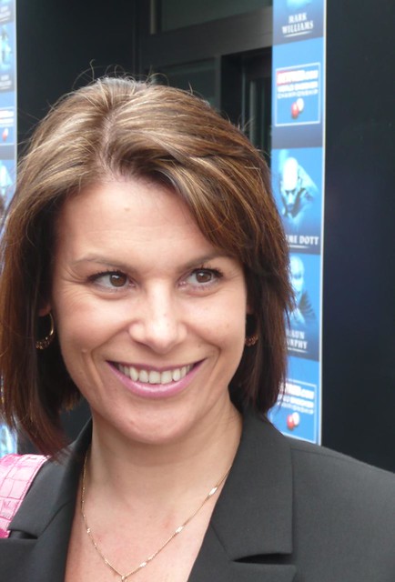 Michaela Tabb one of the leading snooker referees was heading to the 