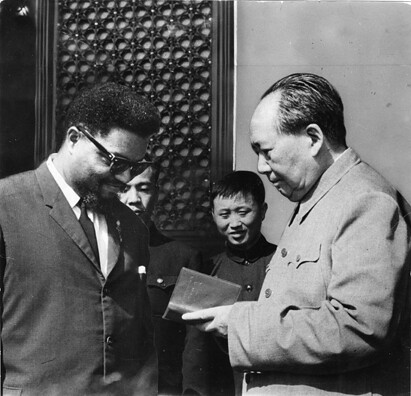 Chairman Mao Tse-Tung and Robert Williams during the 1960s when he was granted political asylum in the People's Republic of China. He returned to the United States in 1969. by Pan-African News Wire File Photos