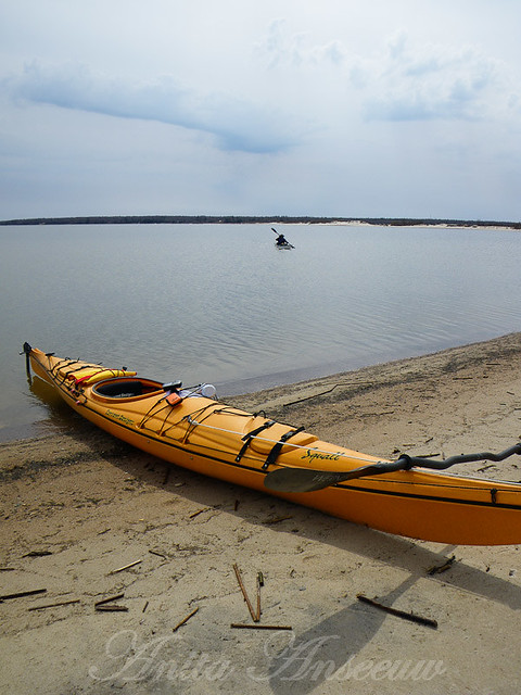 Kayaking Lake Winnipeg