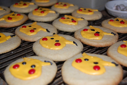 Pikachu Cookies by jw4lk