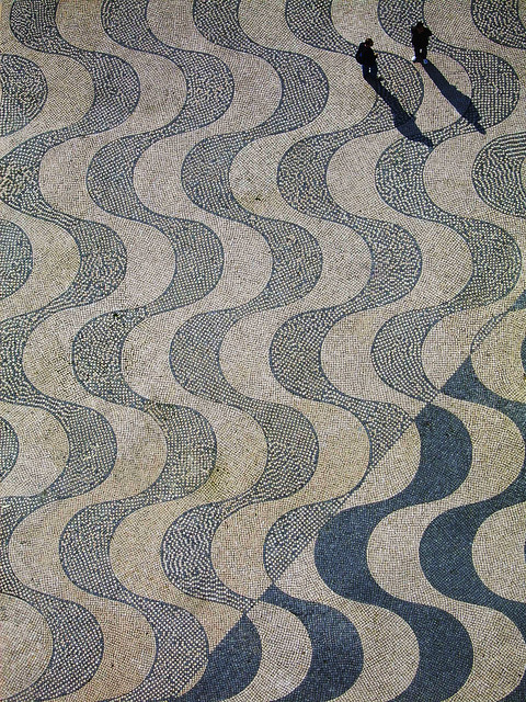 pattern, between