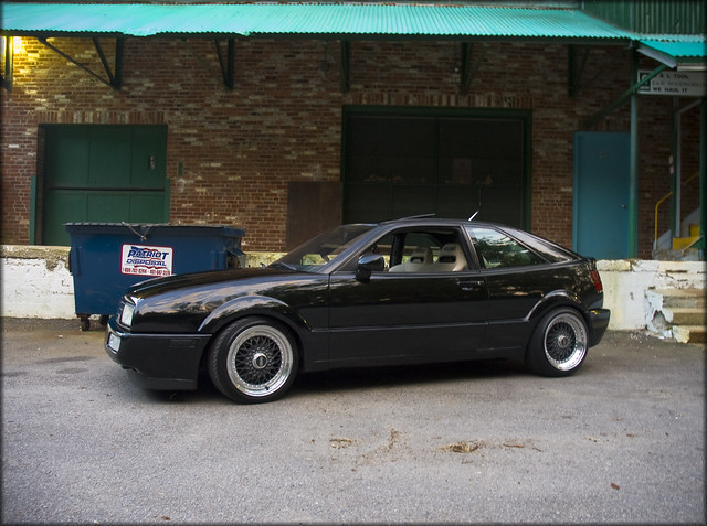 90 VW Corrado G60 with a 16vT swap riding on widened BBS RS wheels