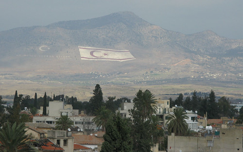 Vue de la partie turque de Nicosie