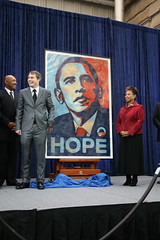 NPG: Shepard Fairey's Barack Obama Hope Portrait Unveiling