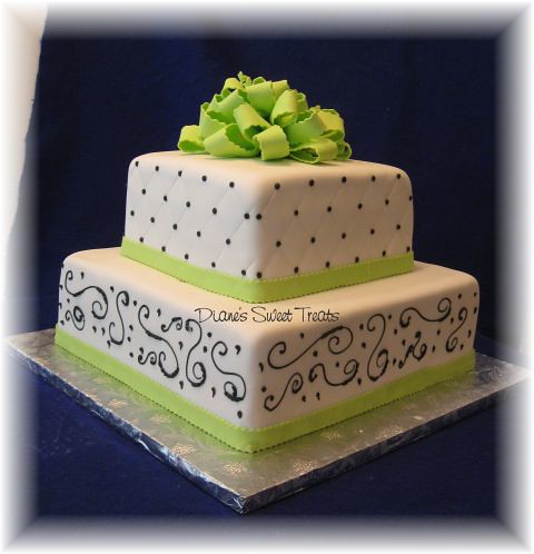Birthday Cake Ideas on 60th Birthday Cake Tiered Fondant Birthday Cake Decorated With A