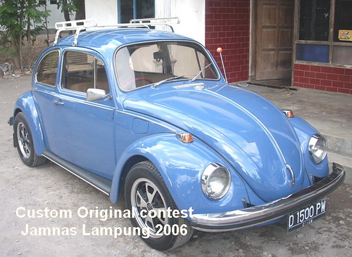 VW Kodok 1500'70 Warna Biru Mesin body interior bagus tanpa keropos