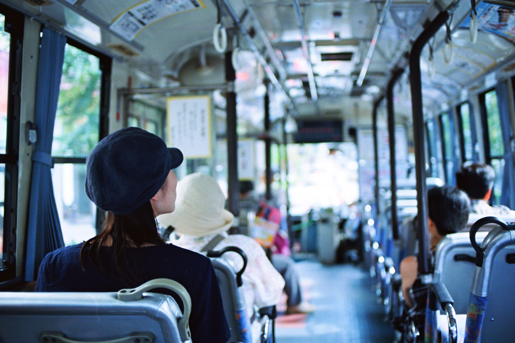 善光寺へ向かうバスの中 2009/08/24 FM2_031_0036