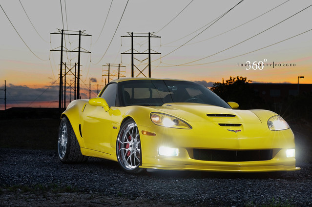 WideBody Corvette Z06 on 360 Forged Mesh 8 by Forged Dst
