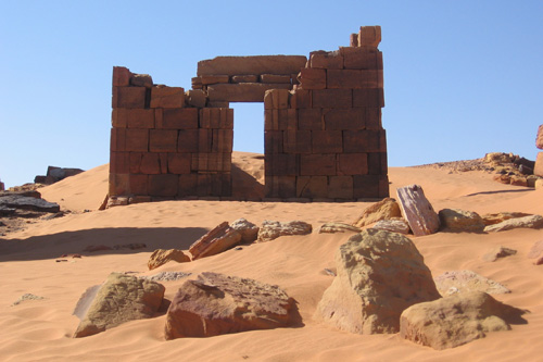 The ruins of ancient structures in Sudan. The civilization extends back over 6,000 years in this region of Africa. by Pan-African News Wire File Photos