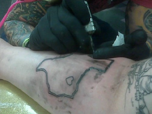 Texas Tattoo Thanks to Chad at 7th Street