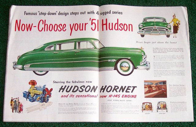 Hudson Hornet Ad 1951