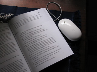 book and mouse