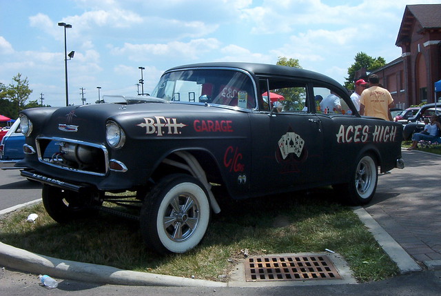 1955 Chevy Gasser Aces High This is a picture my brother took in 2005 at