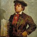 Bannister, Edward Mitchell (1828-1901) - 1869 Newspaper Boy (Smithsonian American Art Museum)