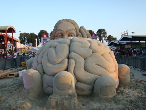Sand Sculpture at the OC Fair 071909