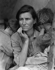 Dorothea Lange: Migrant mother, Nipomo, California, 1936
