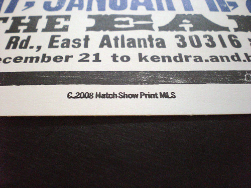  our wedding invitations They look a bit like an old concert poster