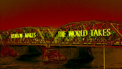 Trenton Makes The World Takes Bridge by Bill Abrams