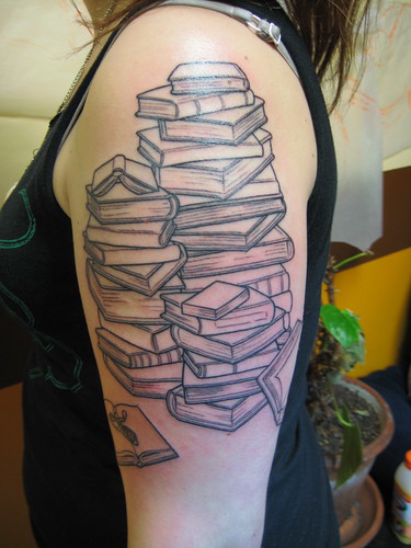 Stacks Of Books by Shannon Archuleta