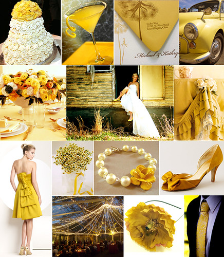 Mustard Yellow Wedding Inspiration 