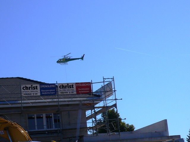 Helicopter over Feldbrunnen