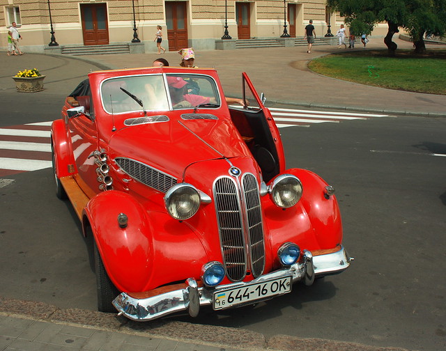 BMW oldtimer in Odessa Odessa Ukraine