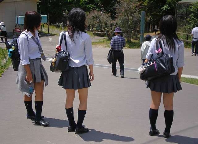 Japanese school girls-1