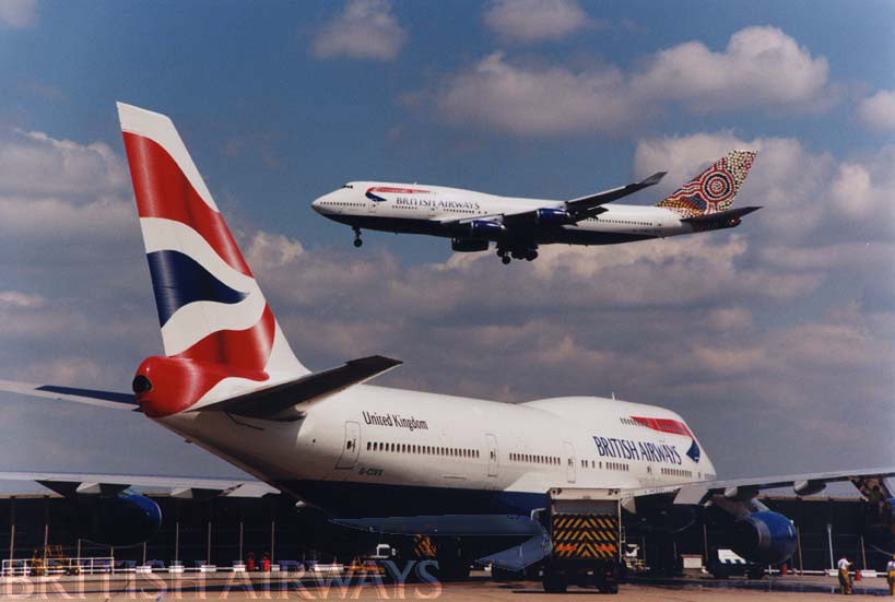 1990s onwards - British Airways Boeing 747-436 G-CIVX
