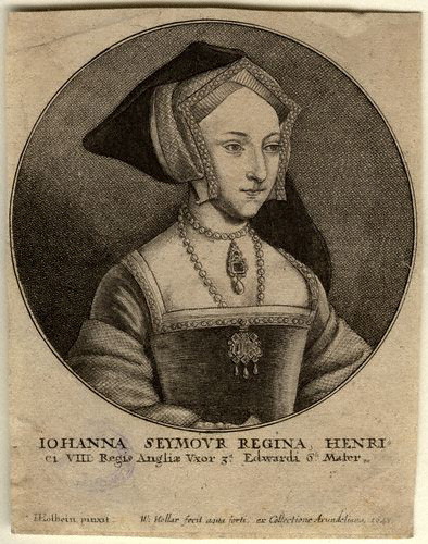Queen Jane Seymour by after Wenceslaus Hollar Hans Holbein the Younger 